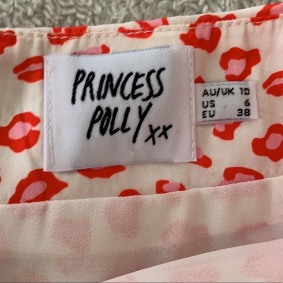 Princess Polly Pink Leopard Skirt - Picture 5 of 5